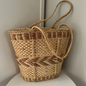 Vintage Basket Bag